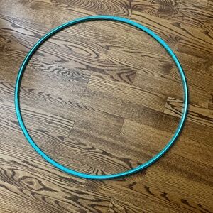 SkyBlue Pastorelli Diamond Metallic Hoop - Rhythmic Gymnastics, 80cm
